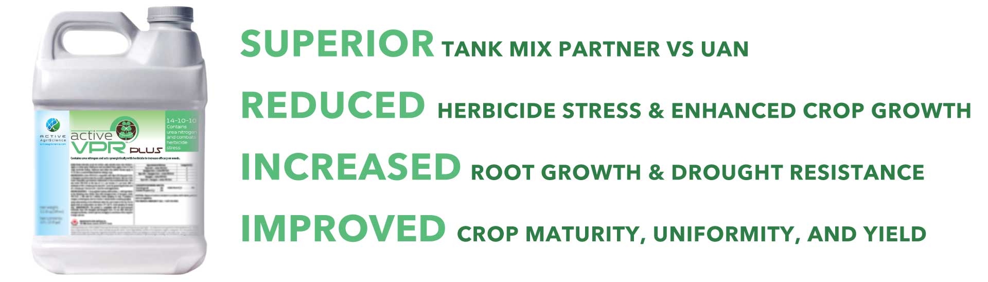 Active VPR PLUS benefits.
